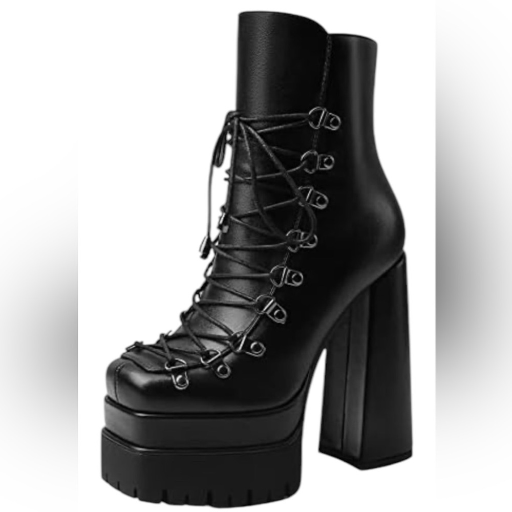 Artrotter Stacked Platform Boots size 5